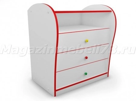 Комод Соната Kids 3 ящика