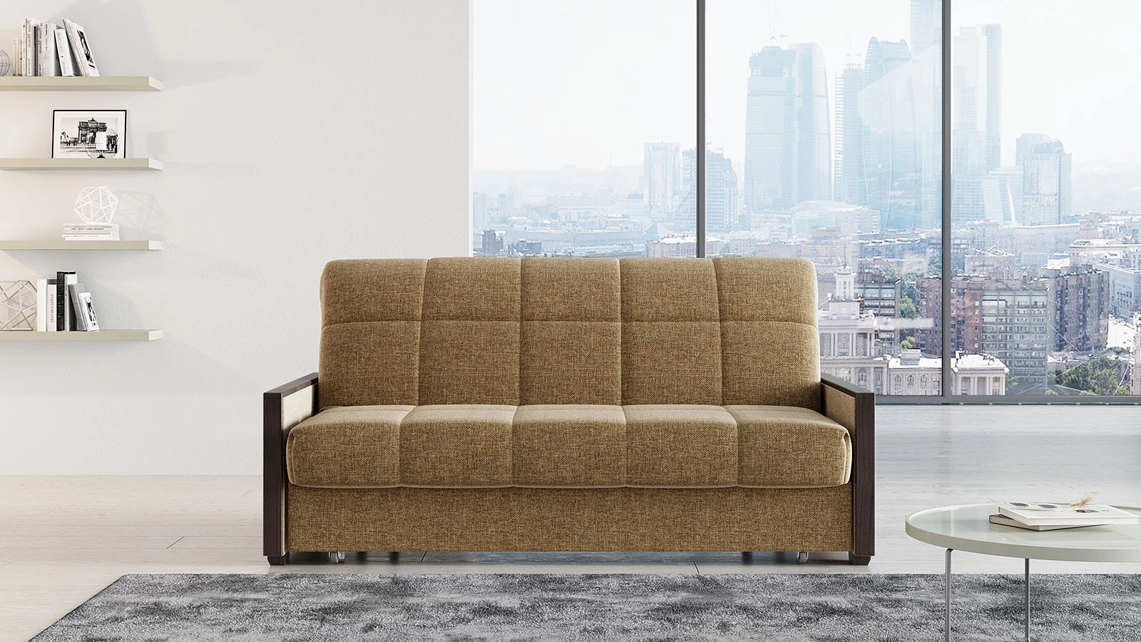 Диван Хеликс Прямой (HELIX Brera 39) Размер 1400/1600 x 2020 мм