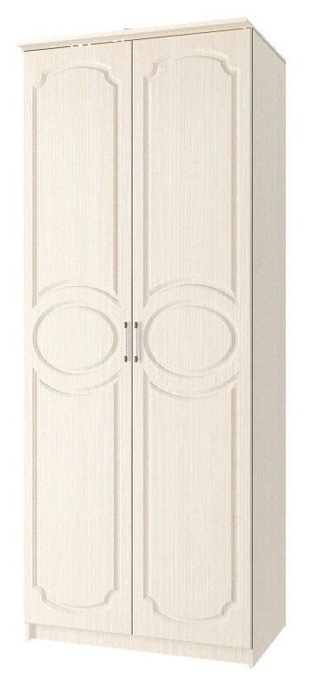 Шкаф 2-х Створчатый Каролина-7 МДФ (1,0х2,12х0,55)/Разные Цвета 