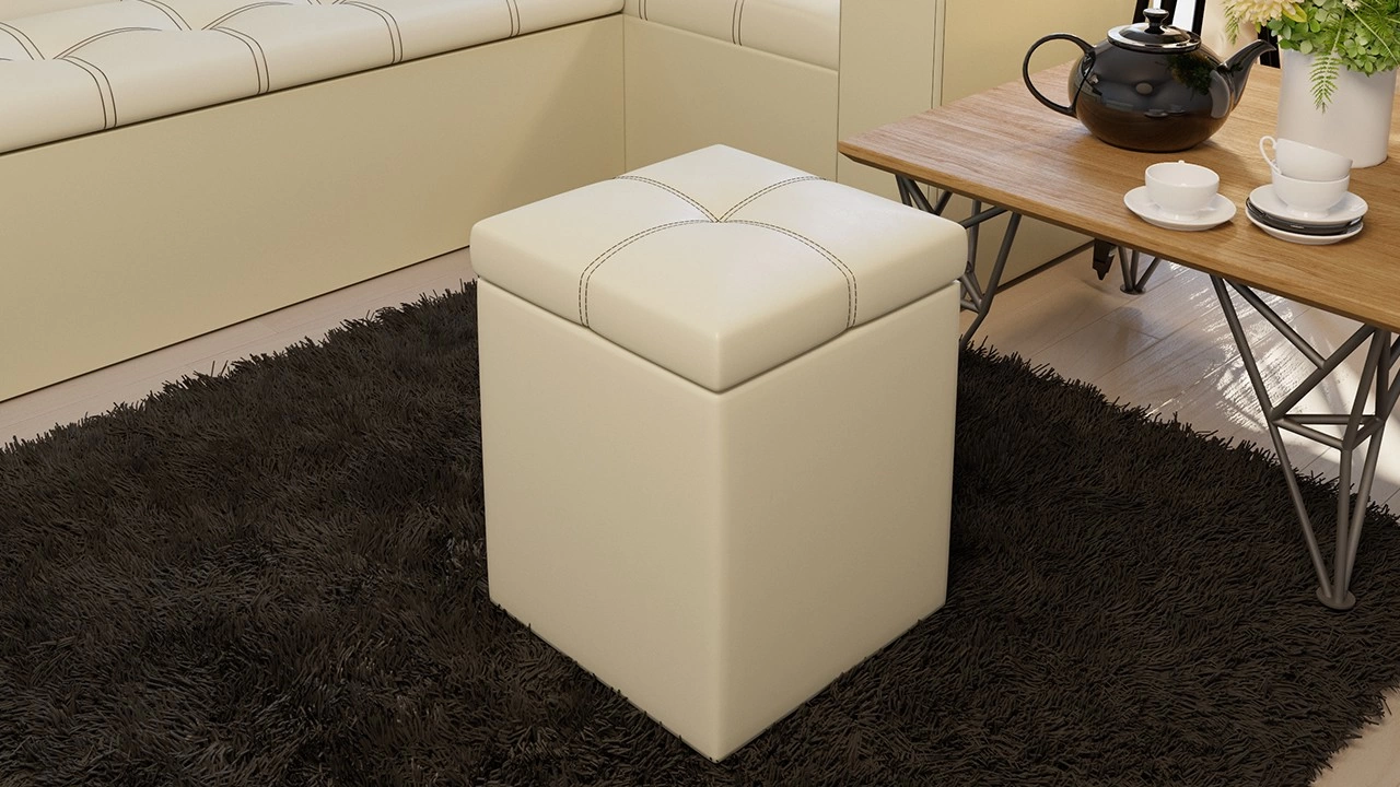 Пуф Остин c Ящиком для Хранения Разные Цвета/Ш-370 × Г-370 × В-485 мм