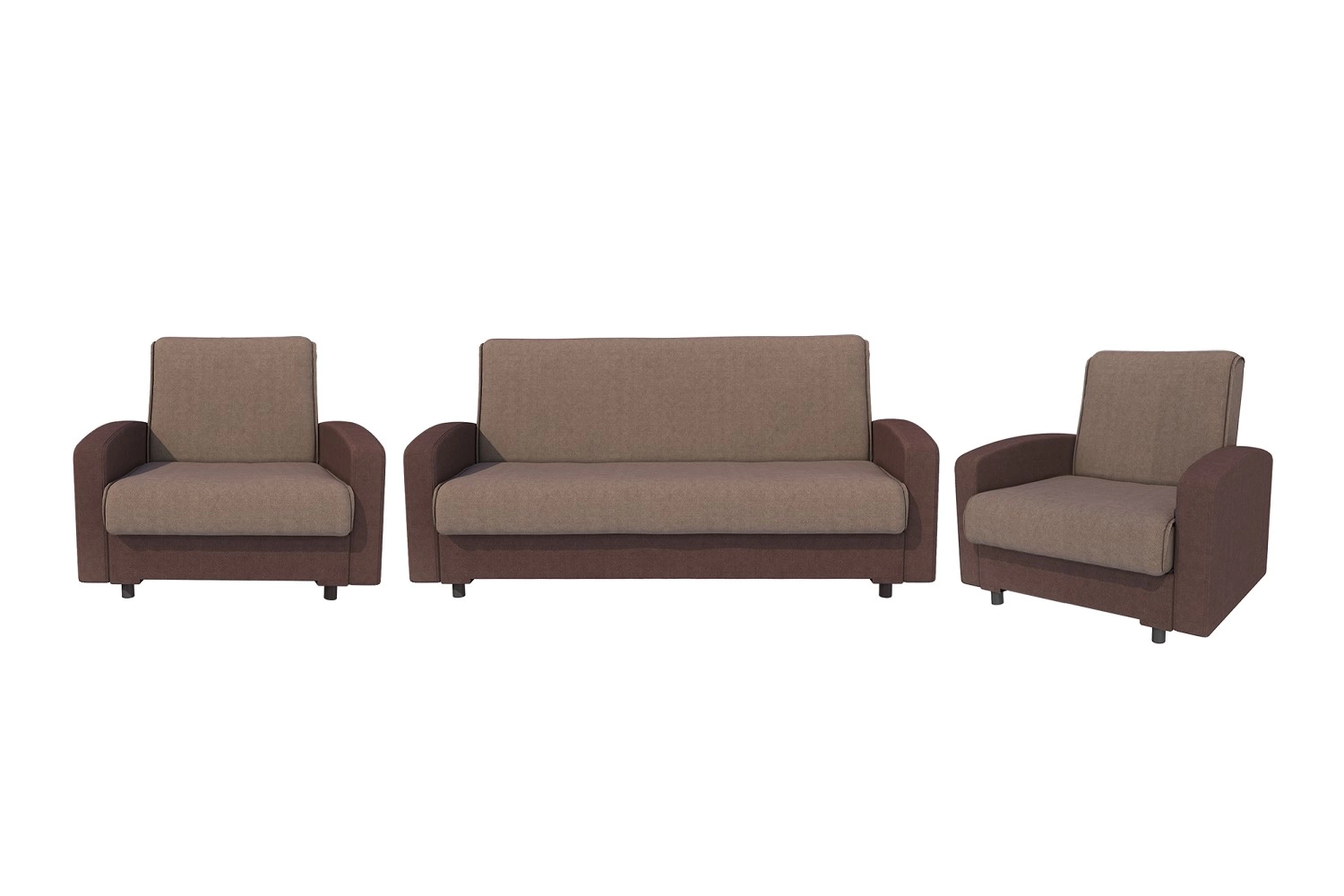 Комплект мягкой мебели Лайт пб + 2 кресла