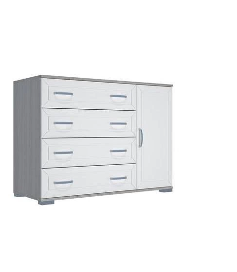 Комод МДФ №4 Венге/Клен Светлый (Ш-1100 × В-810 × Г-445)