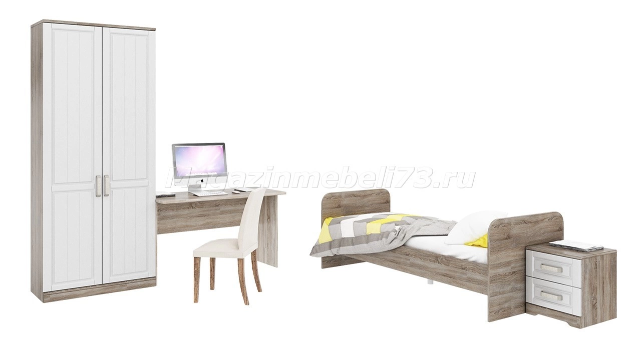 Набор мебели для детской комнаты «Прованс» №1 ГН-223.101