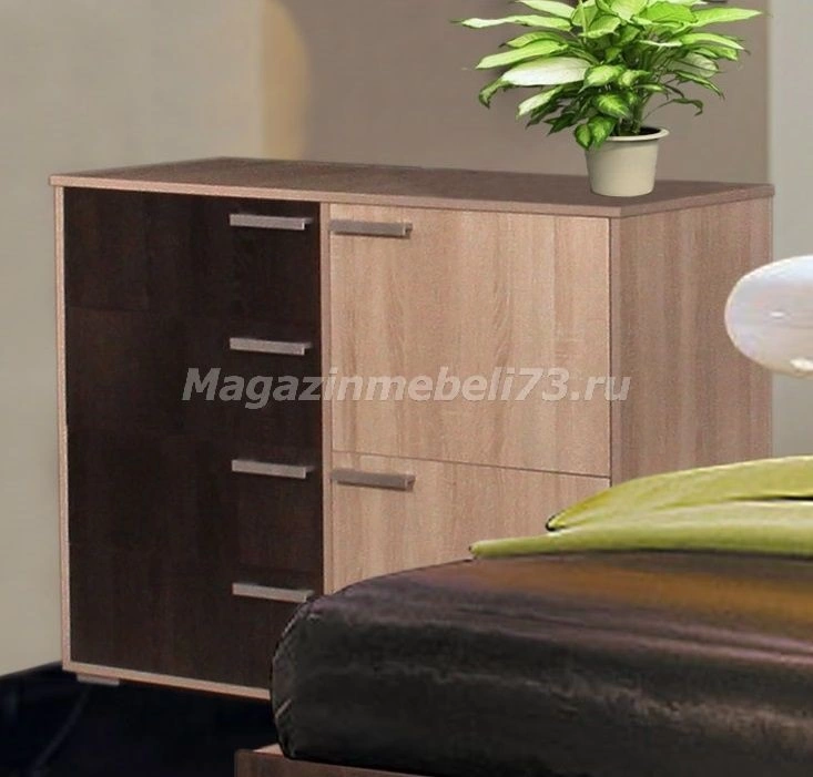 Ивушка Комод ЛДСП (Ш-1130 х Г-445 х В-850 мм)/Разные Цвета