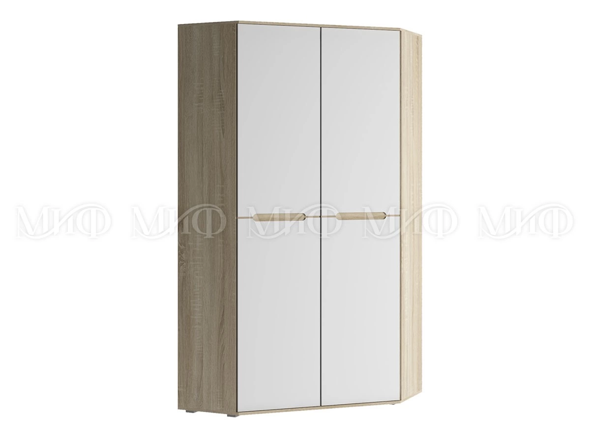 Угловой Шкаф Каролина МДФ (Ш-1100 х В-2236 х Г-1100 мм)/Разные Цвета