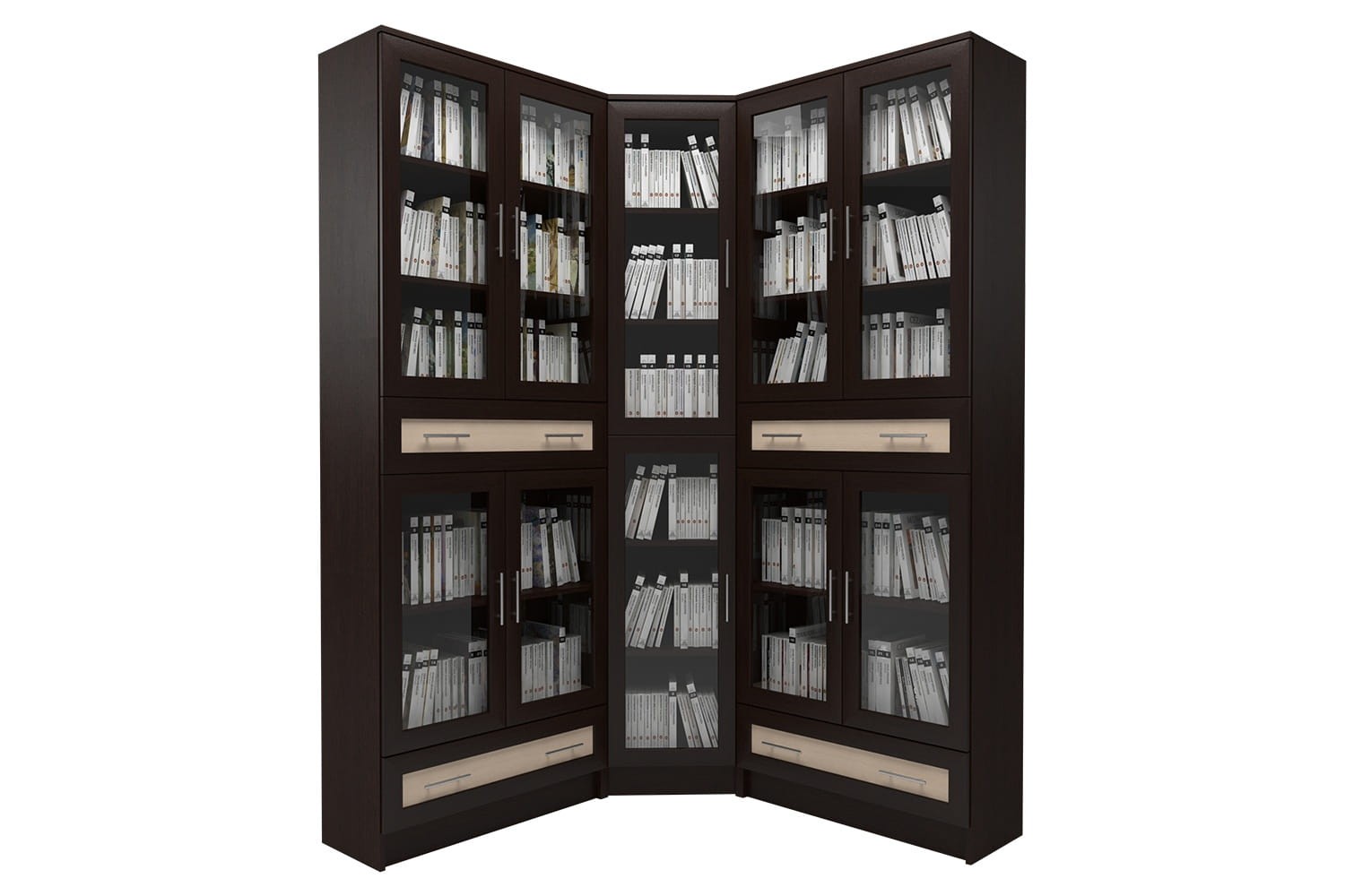 Книжный шкаф Мебелайн-47