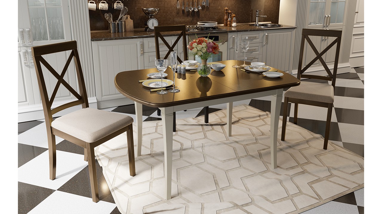 Стол обеденный раздвижной «Альт»/Разные Цвета и Размеры