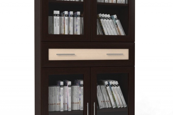 Книжный шкаф Мебелайн-43