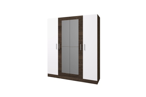 Шкаф Лейла (Ш-1600 х В-1900 х Г-466 мм)/Разные Цвета