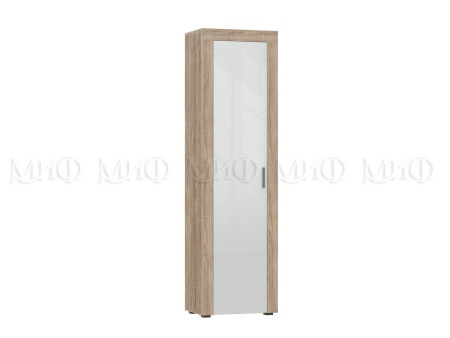 Стенка Апаста (Ш-3189 x В-2070 x Г-416 мм)/Дуб Сонома/Белый Глянец