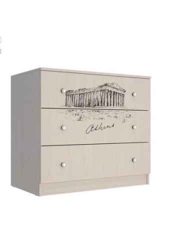 Комод К-12  Мийа-3/Фотопечать (Ш-973 х В-735 х Г-445 мм)