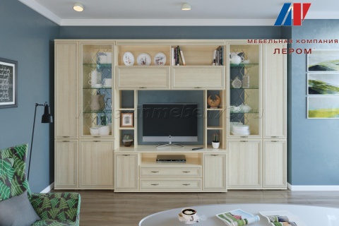 Гостиная-Стенка Карина-04 (В-2224 х Ш-3420 х Г-448 мм)
