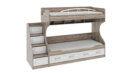 Двухъярусная кровать «Прованс» СМ-223.11.001