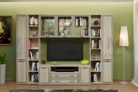 Гостиная-Стенка Карина-25 (В-2224 х Ш-3060 х Г-448 мм)