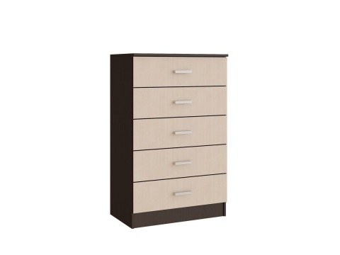 Комод Мальдива Венге/Белфорт (Ш-700 х В-1100 х Г-420 мм)