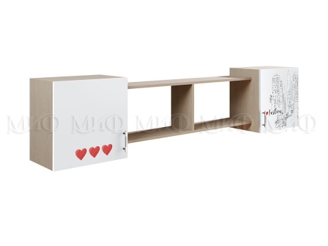 Детский Гарнитур Вегаc Cirl (Ш-1200 + 4012 мм х Г-952 мм x В-2200 мм)