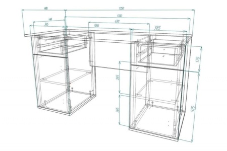 Письменный стол Мебелеф-10