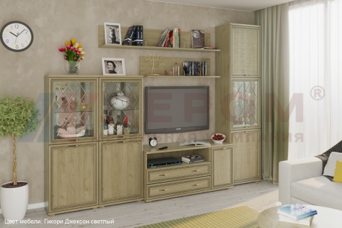 Гостиная-Стенка Карина-22 (В-2224 х Ш-3240 х Г-448 мм)