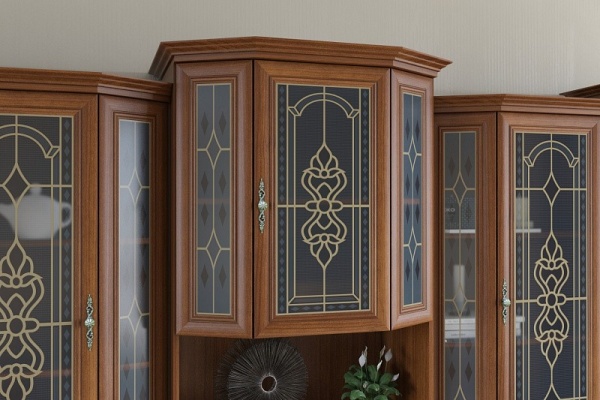 Стенка Тоскана (Гостиная)/Орех Экко