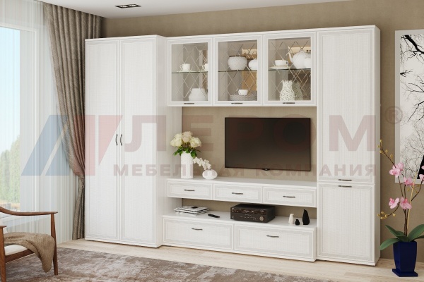 Гостиная-Стенка Карина-23 (В-2224 х Ш-3060 х Г-448 мм)