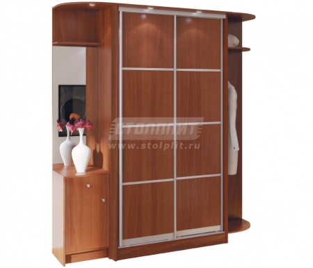 Шкаф 2-х дверный СБ-1086БП Яблоня