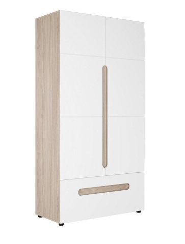 Шкаф Двухстворчатый с Ящиком Палермо-3 (Ш-1068 х В-2078 х Г-509 мм)