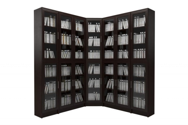 Книжный шкаф Мебелайн-16