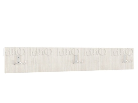 Вешалка Бостон Сандал Светлый (Ш-900 мм x В-150 мм x Г-16 мм)