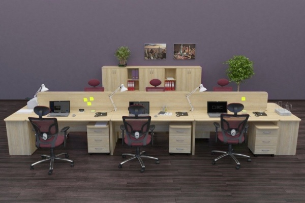 Стол прямой Glassy 1400