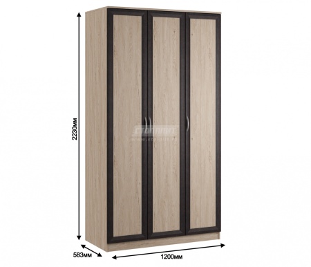 Джорджия  СБ-2279 Шкаф 3-х дверный