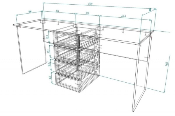 Письменный стол Мебелеф-19