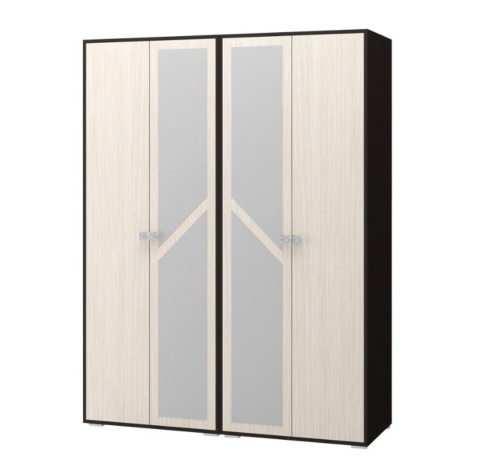 Спальный Гарнитур Каролина-2 Венге/Ясень Шимо Светлый