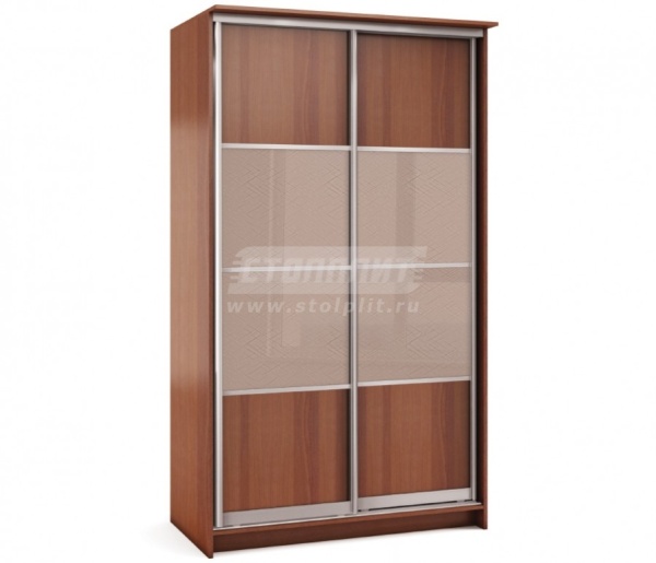 Шкаф 2-х дверный СБ-1083БП Яблоня