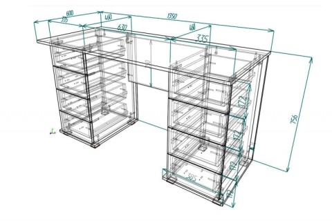 Письменный стол Мебелеф-11