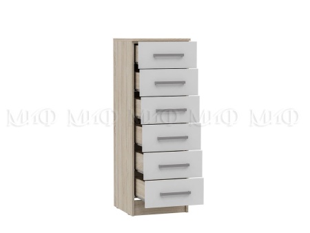 Комод Марго МДФ (Ш-400 x В-1166 x Г-430 мм)/Разные Цвета
