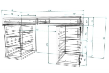 Письменный стол Мебелеф-21