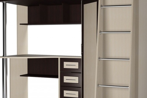 Двухъярусная кровать "Мебелайн-2"