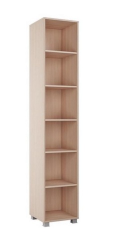 Шкаф-Пенал Одностворчатый Лайк (Ш-400 х В-2108 х Г-413 мм)